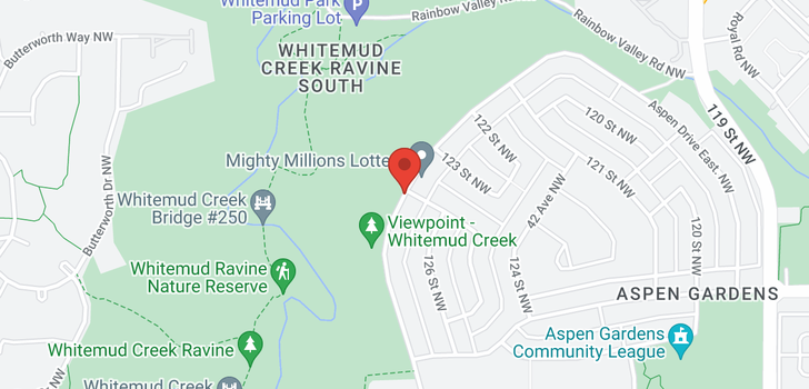 map of 4138 Aspen DR NW